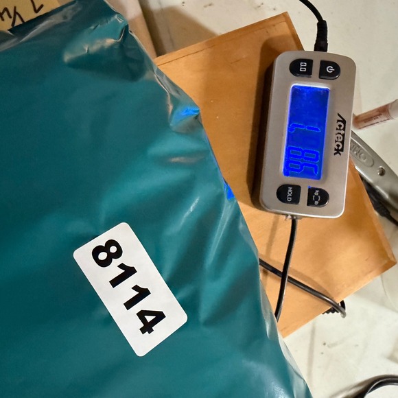 Converse Chuck Taylor All Star Low Top Shoes Blue Grey Print Size 8 Women - Picture 8 of 8